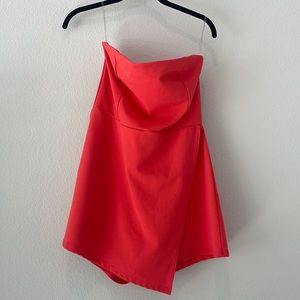 Fashion Nova Coral Romper
